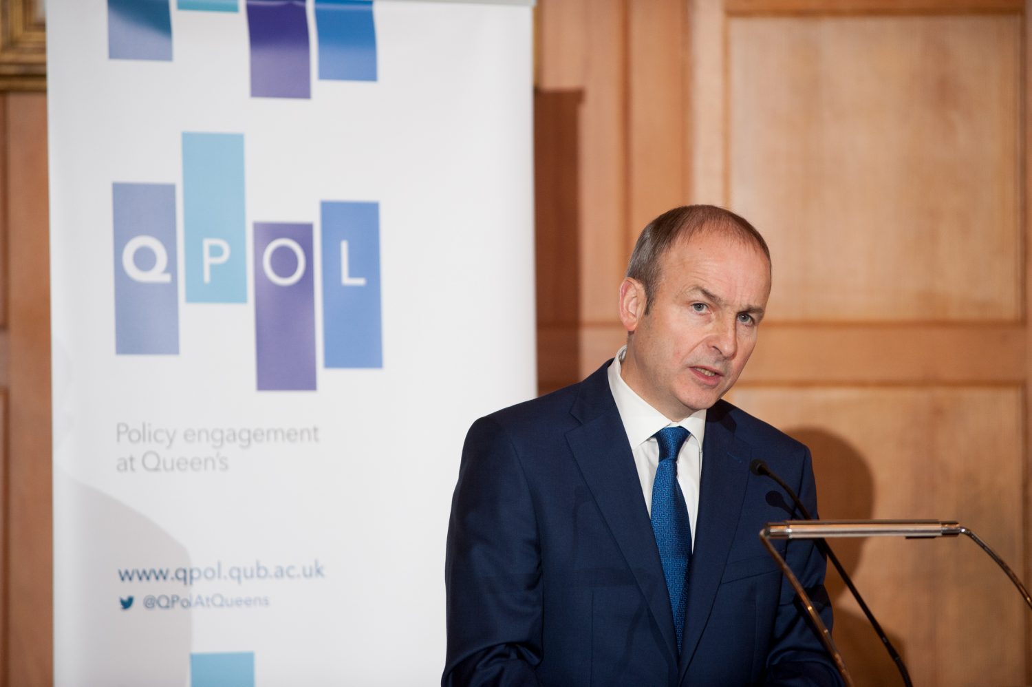 Micheál Martin TD Speaks at Queen’s on Brexit