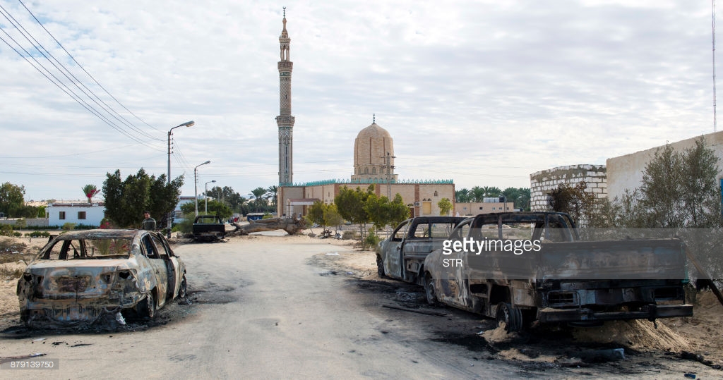 Egypt mosque attack: new level of horror in decades-long struggle to control Sinai