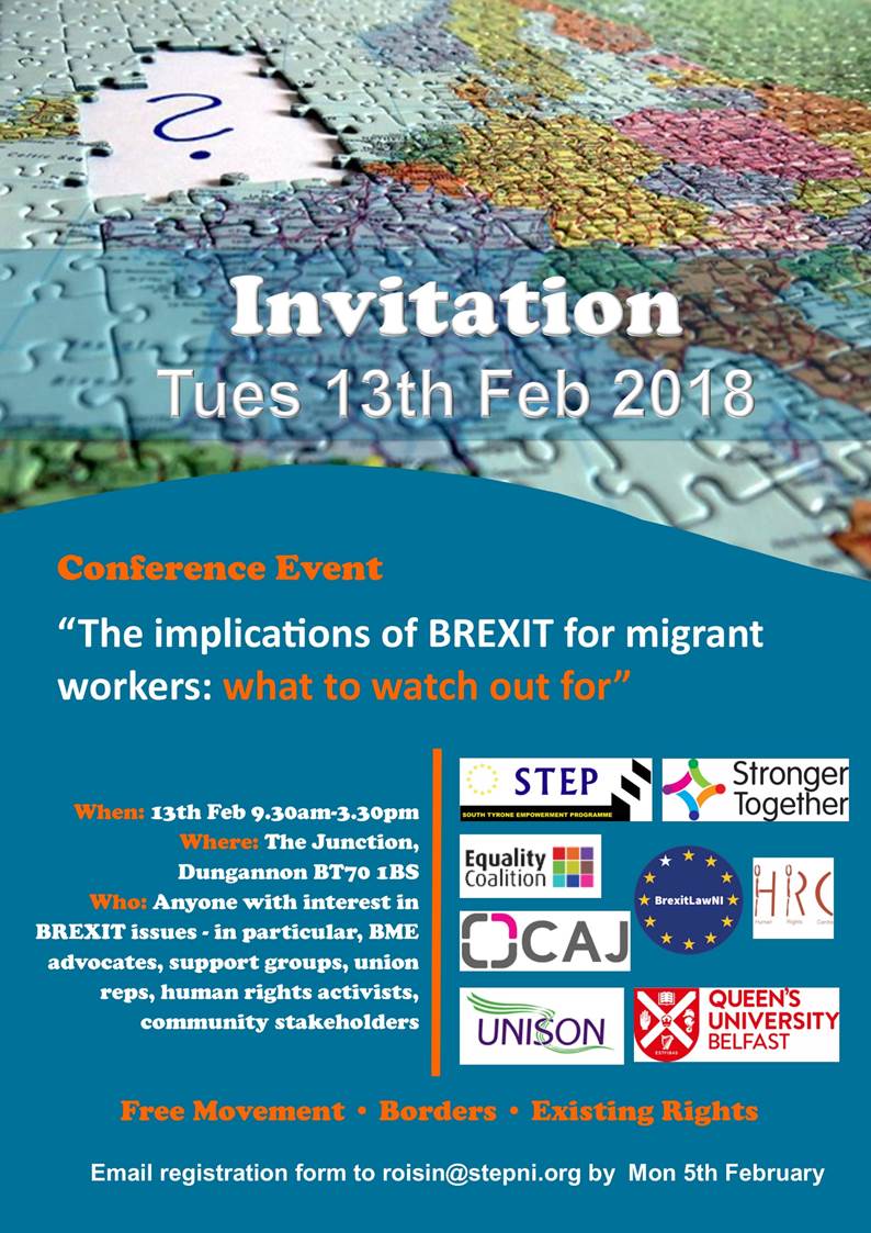 Implications of Brexit for Northern Ireland: Have your Say!