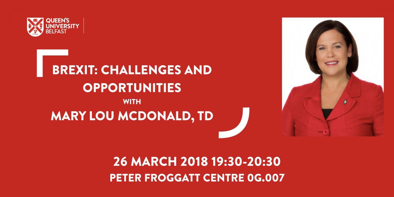 Brexit: Challenges and Opportunities with Mary Lou McDonald