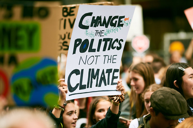 From declarations of climate emergencies to climate action: narratives and strategies of wartime and citizen mobilisations for rapid and just transitions