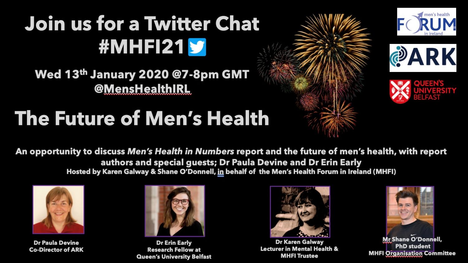 Men’s Health Forum in Ireland launches key report for their 21st Birthday