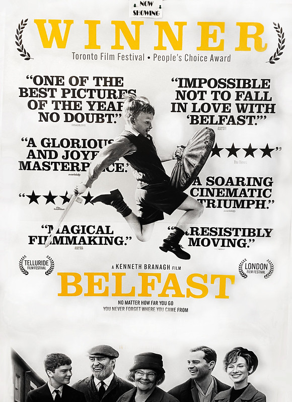 Belfast (2021): Orange and Blue Remembered Hills