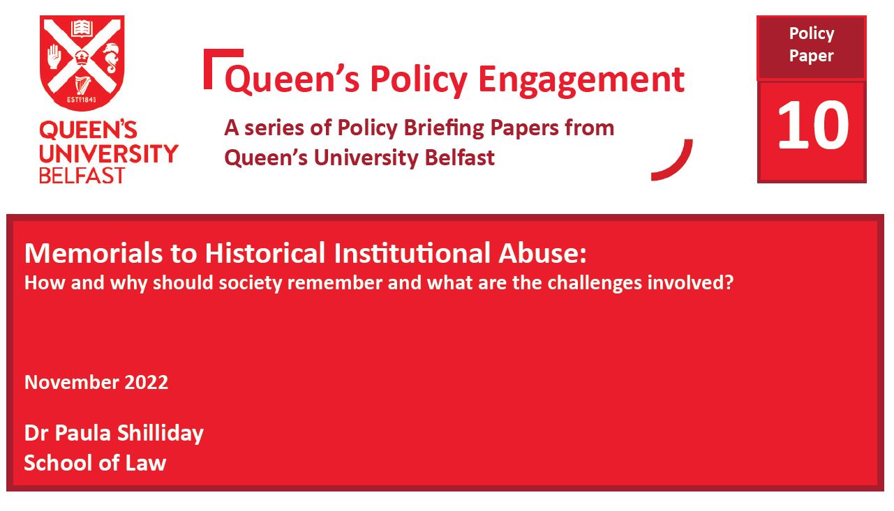 Memorials to Historical Institutional Abuse